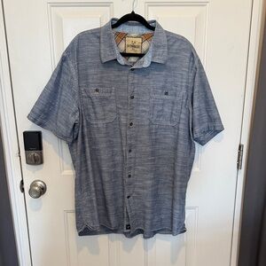 Outdoor Life Blue Casual Button Down Shirt